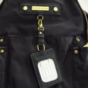 ADRIENNE VITTADINI BLACK  NYLON BACKPACK